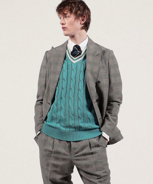 タグ付き未使用】TOMORROWLANDオーガニックコットン チルデンベスト