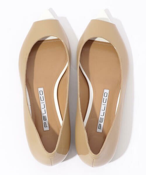 セール】 PELLICO オープントゥ フラットパンプス （フラットシューズ