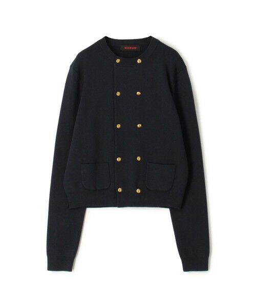 コットンカシミヤ ダブルボタンカーディガン （カーディガン・ボレロ