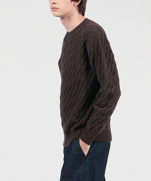 セール】 TOMORROWLAND TRICOT スーパーファインラムウール ケーブル