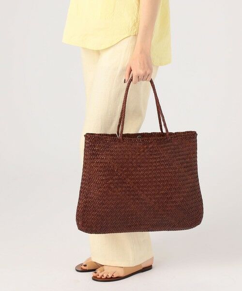 dragon DIFFUSION SOPHIE LARGE レザーメッシュ トートバッグ （トート