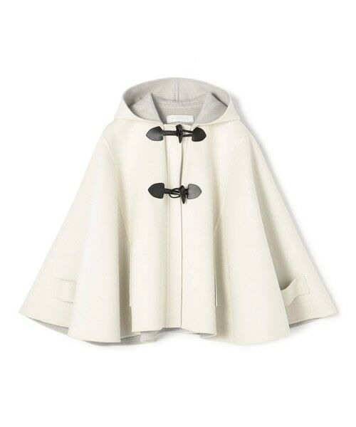 セール】 ウールダブルフェイス フーテッドポンチョ （ポンチョ