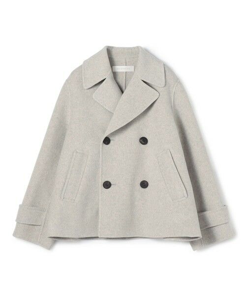 ウールカシミヤダブルフェイス Pコート （ピーコート）｜TOMORROWLAND