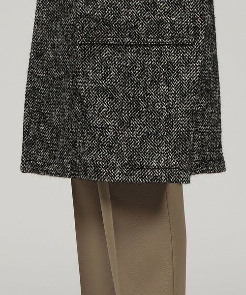 セール】 TAGLIATORE ネップツイード バルカラーコート （ステンカラー