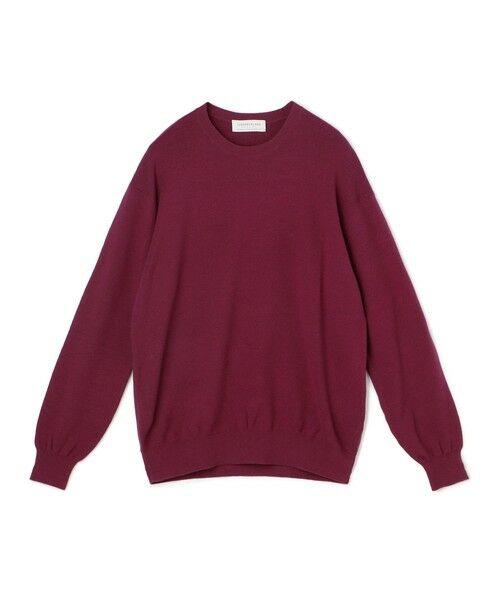 セール】 TOMORROWLAND tricot コットンカシミヤ クルーネックプル