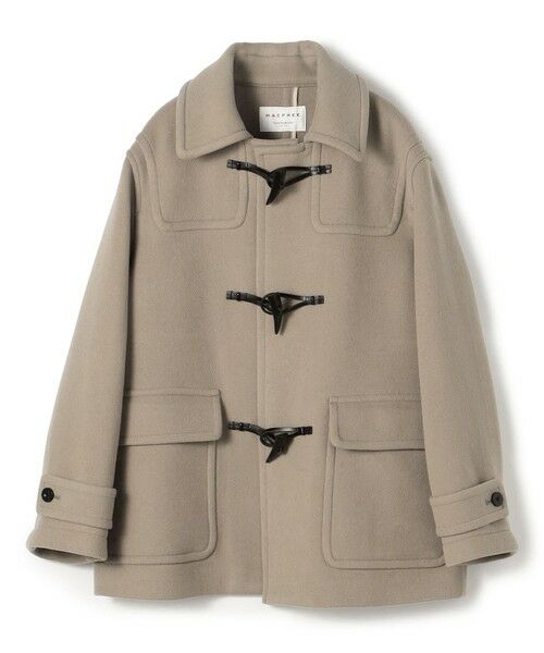 セール】 ウールナイロンメルトン ダッフルショートコート （ダッフル