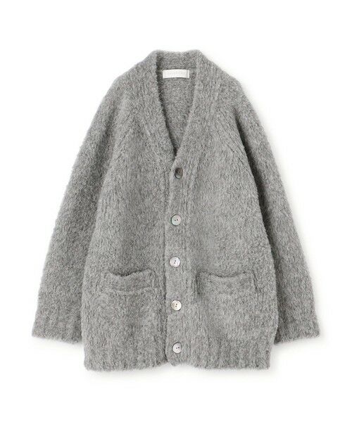 セール】 ブリティッシュファー Vネックカーディガン （カーディガン