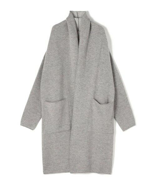 セール】 ダブルフェイスパイル ショールカラーコート （その他