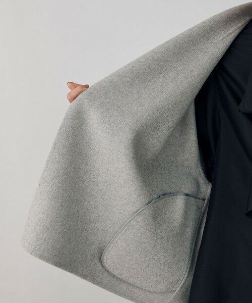 セール】 ダブルフェイスメルトンビーバー ショートコート （その他