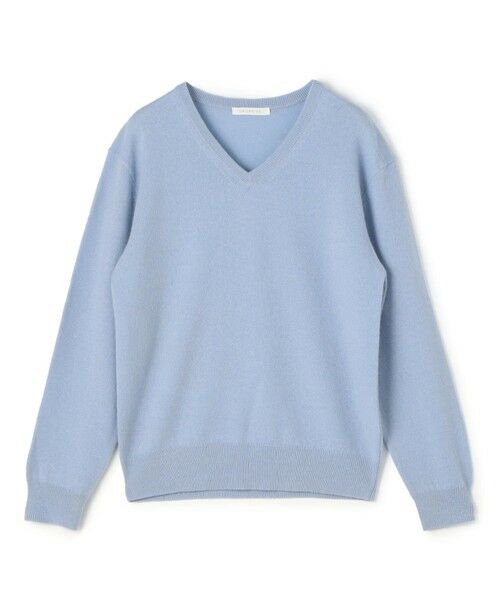 セール】 スコットランドカシミヤ Vネックニット （ニット・セーター
