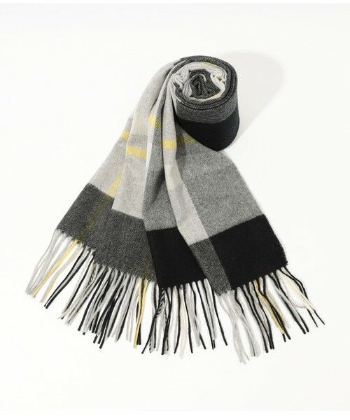 セール】 TOMORROWLAND チェック カシミヤストール （マフラー