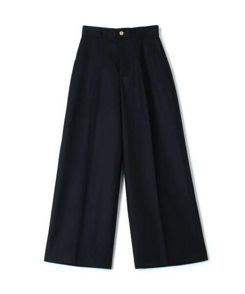 セール】 ウールサキソニー ハイウエストパンツ （その他パンツ