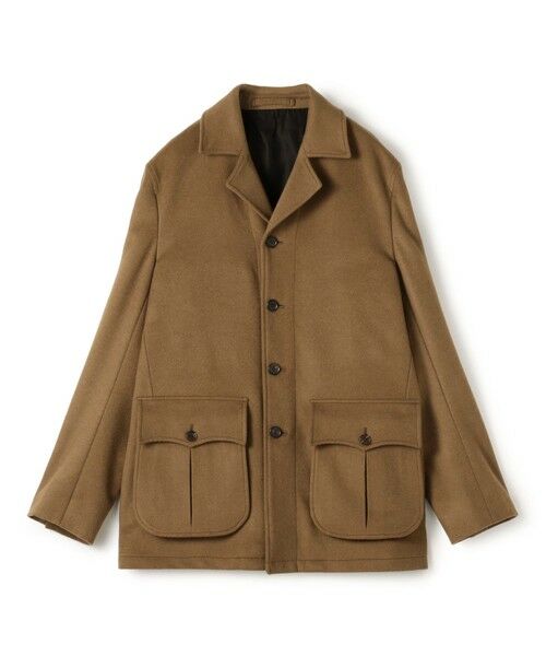 セール】 ウールカシミヤ ドライビングコート （ブルゾン