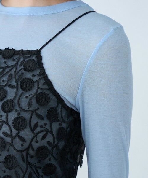 セール】 メッシュエンブロイダリー キャミソール （キャミソール