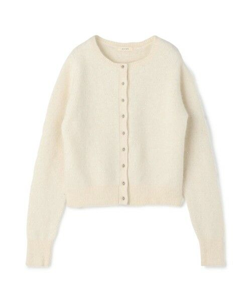 フォックスカシミヤ クルーネックカーディガン （カーディガン・ボレロ