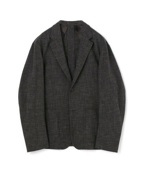セール】 ウールシルクナイロン シングルブレステッド 2Bジャケット
