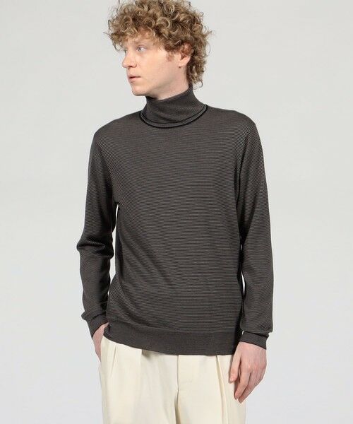 TOMORROWLAND tricot スーパーファインメリノウール タートルネック S