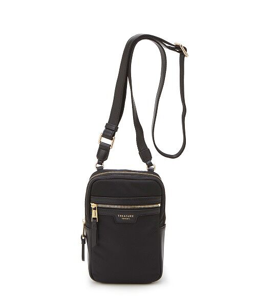 セール】 【TREASURE TOPKAPI】レザー×ナイロン コンビ スマホ