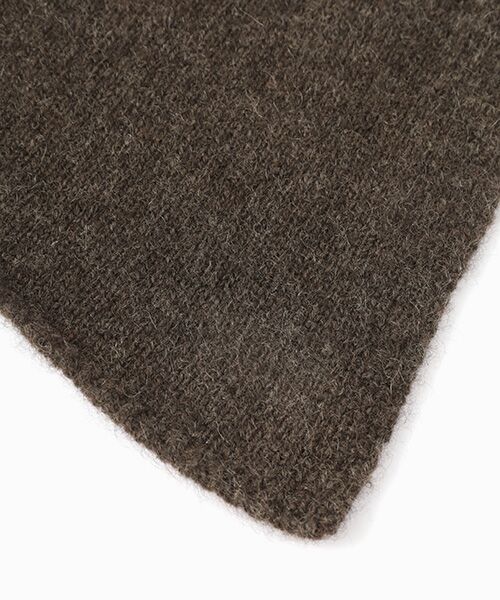 セール】 ボタン付きネックウォーマー【日本製・カシミヤ100