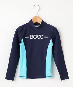 ボーイズ 4才～7才)Polo ベア フーデッド ラッシュ ガード （水着