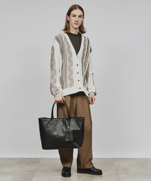 レザー調トートバッグ （トートバッグ）｜tk.TAKEO KIKUCHI