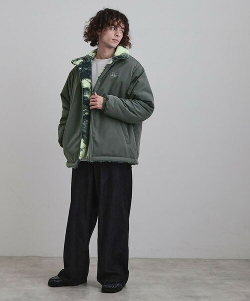 セール】 【WEB限定】リバーシブルボアブルゾン （レザーブルゾン