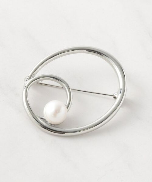 追加/フォーマル対応】フェイクパールブローチ （ブローチ・コサージュ