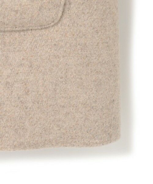 セール】 ウールブレンド ノーカラーコート （ノーカラージャケット