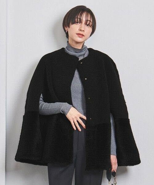 ボア マントコート （その他アウター）｜UNITED ARROWS / ユナイテッド