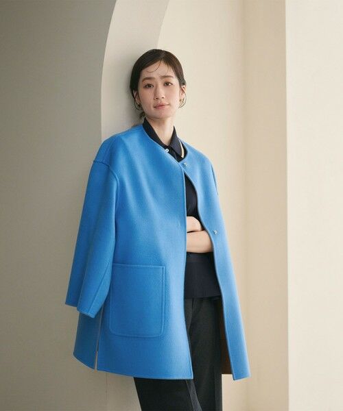 バイカラー リバー ミドルコート （その他アウター）｜UNITED ARROWS