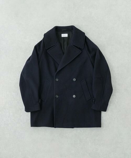 セール】 new basic DOUBLE BREAST HALF COAT （ピーコート）｜URBAN