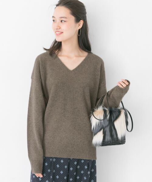 セール】 ヤクVネックニット （ニット・セーター）｜＊＊URBAN