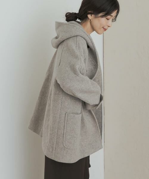 セール】 エアリーウールフードコート （その他アウター）｜URBAN