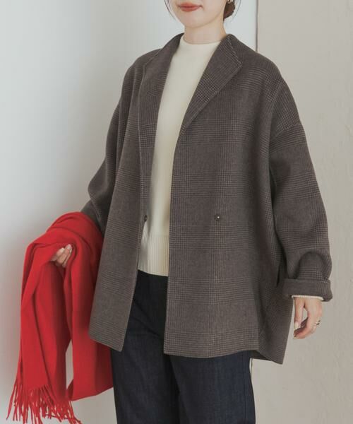 セール】 ウールリバーミドルガウンコート （その他アウター）｜URBAN