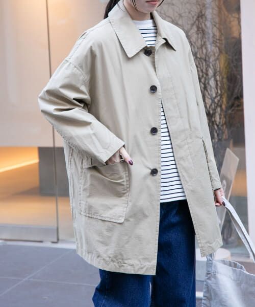 セール】 FORK&SPOON バルカラーライトコート （ステンカラーコート