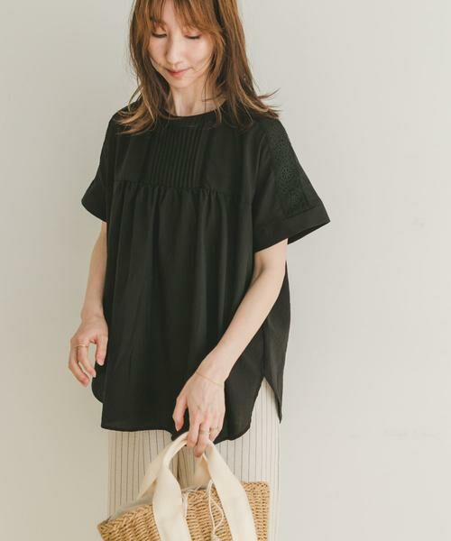 セール】 ピンタックレースブラウス （シャツ・ブラウス）｜URBAN