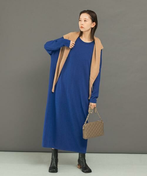 セール】 カシミヤ混2WAYニットワンピース （ワンピース）｜URBAN