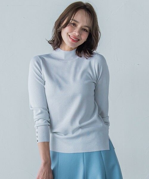 セール】 Brisbaneハイネックプルオーバー≪手洗い可能≫ （ニット