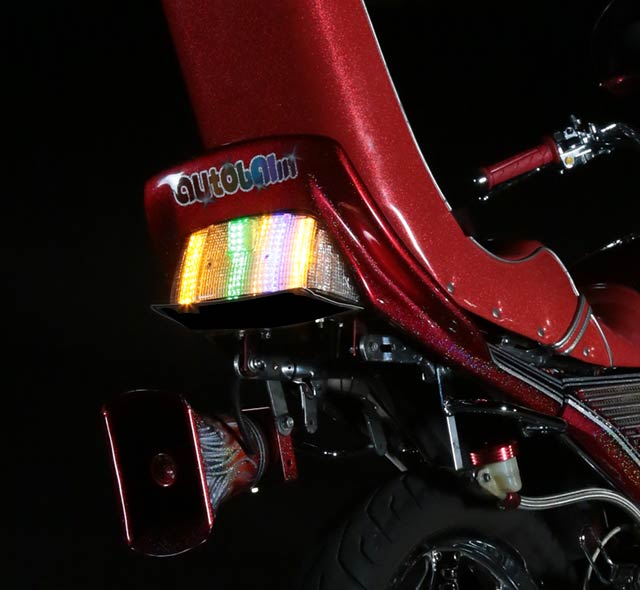 CBX400F流星に変更 Z1 Z2 テールランプ LED CBX400F流星に変更 Z1 Z2