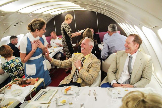 再現されたパンナム・ファーストクラスで「華やかなアメリカ」を味わう