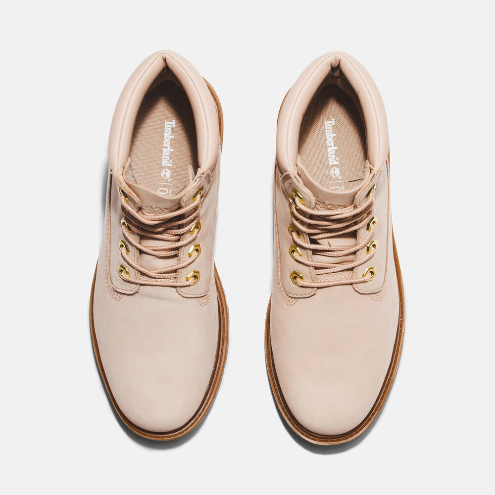 リンデン ウッド 6インチ ウォータープルーフ ブーツ レディース