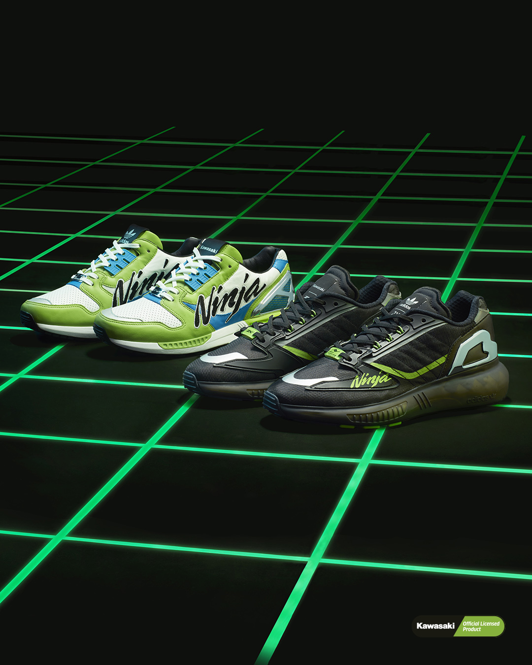 アディダス」がモーターサイクルの「カワサキ」と初コラボ - TOKION