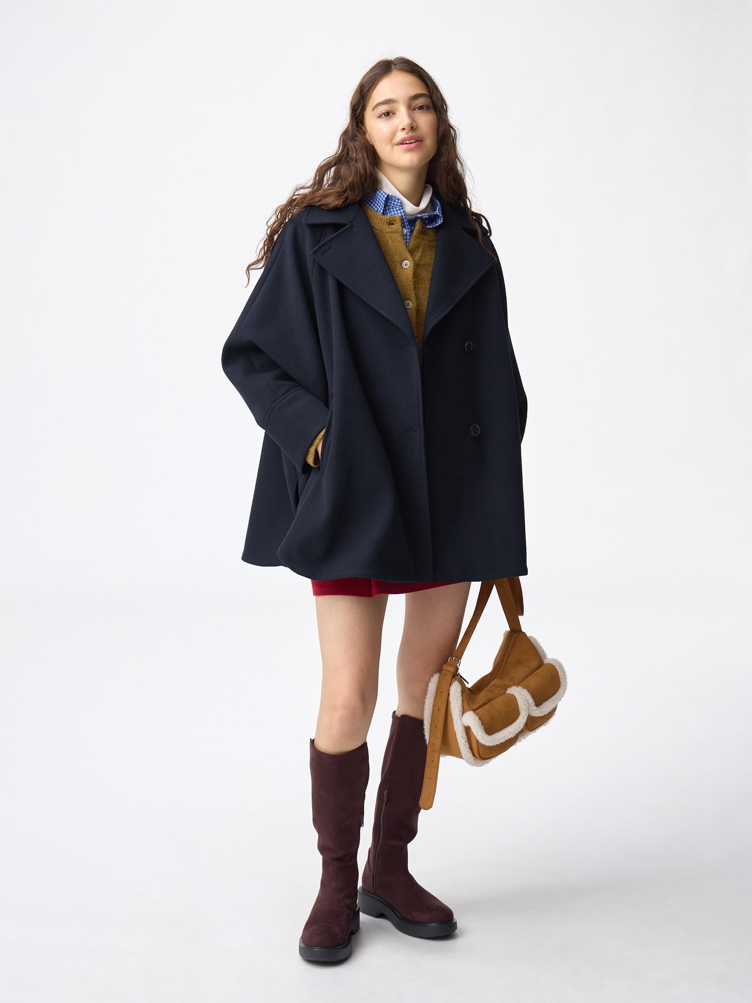 GU公式 | コージーメルトンケープコートZ+E