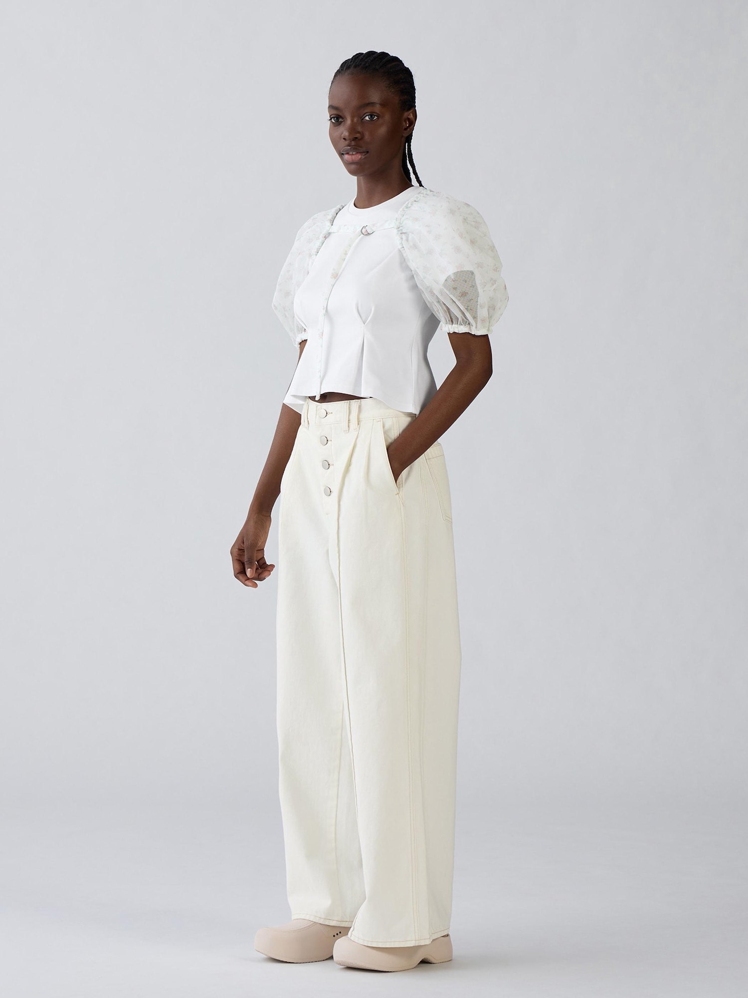 GU公式 | ワイドジーンズ by rokh