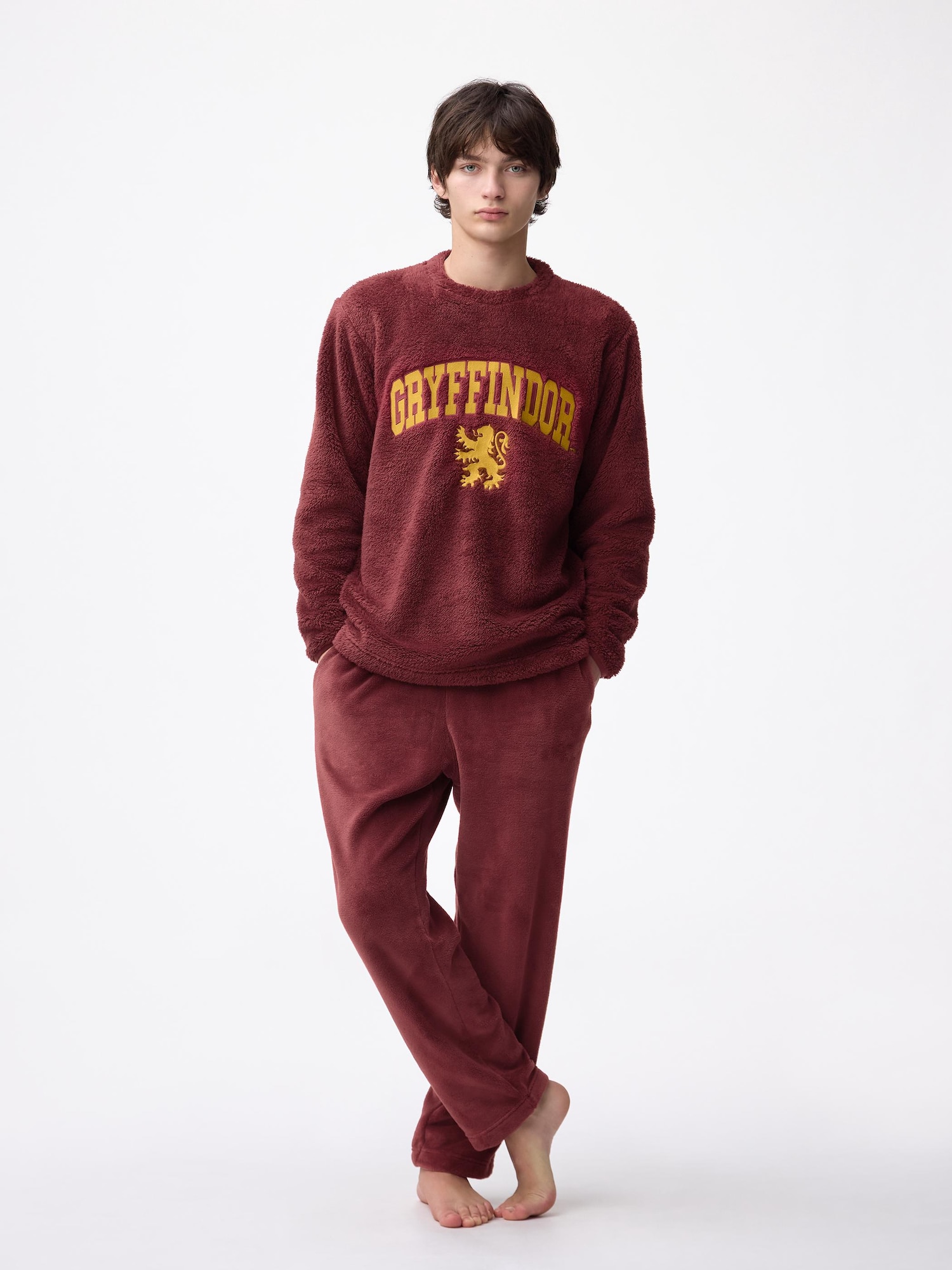 GU公式 | マシュマロフィールラウンジセット(長袖) Harry Potter