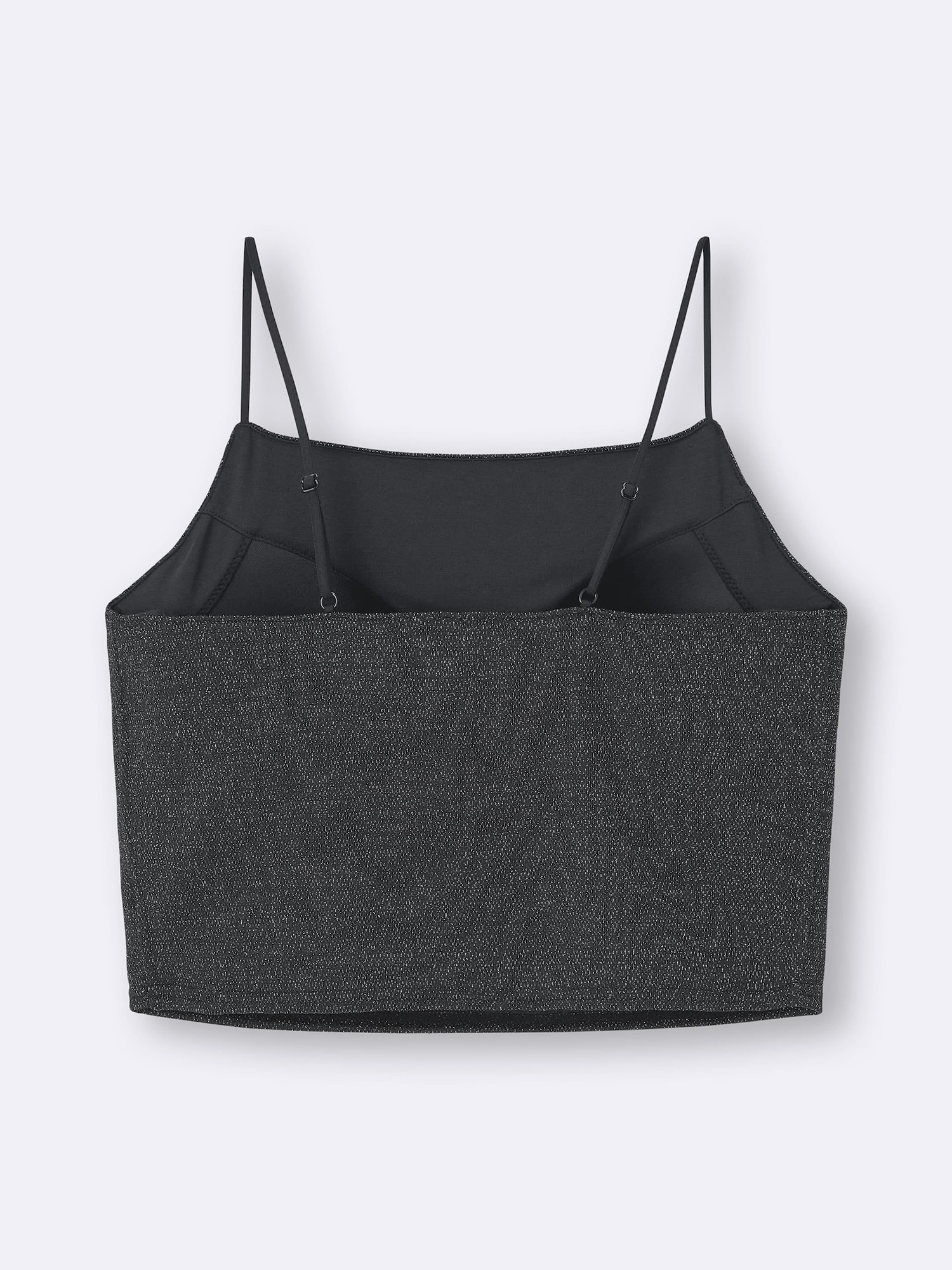 Bra-Feel Cropped Glitter Camisole | GU US