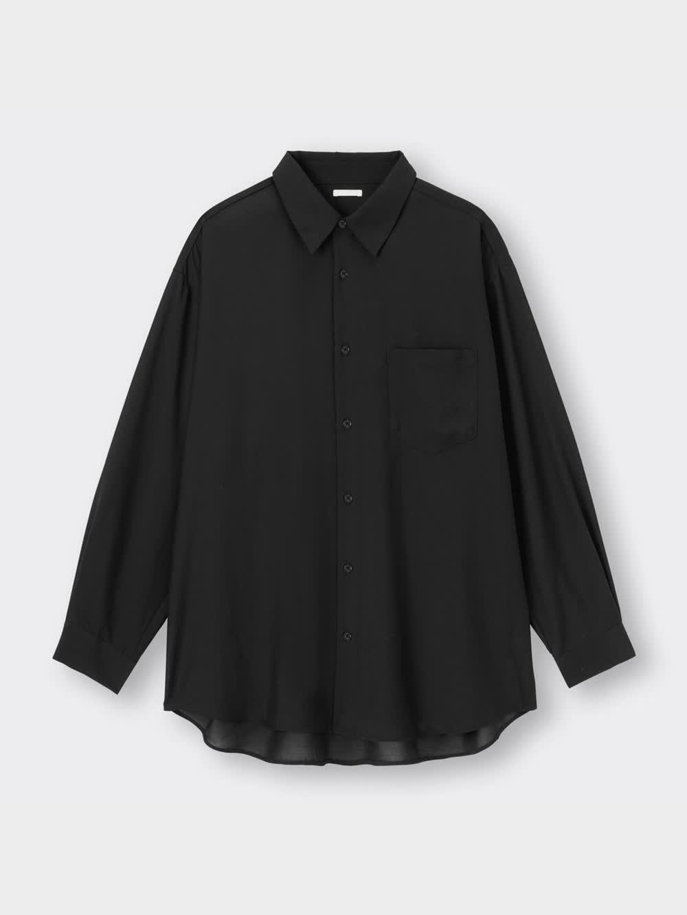 GU公式 | シアーオーバーサイズシャツ(長袖)NT+E