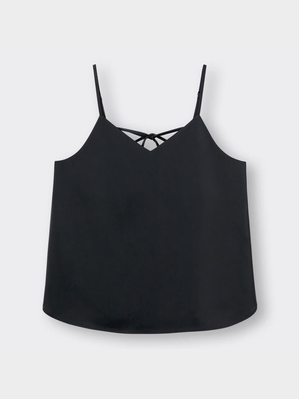 GU公式 | サテンキャミソールQ