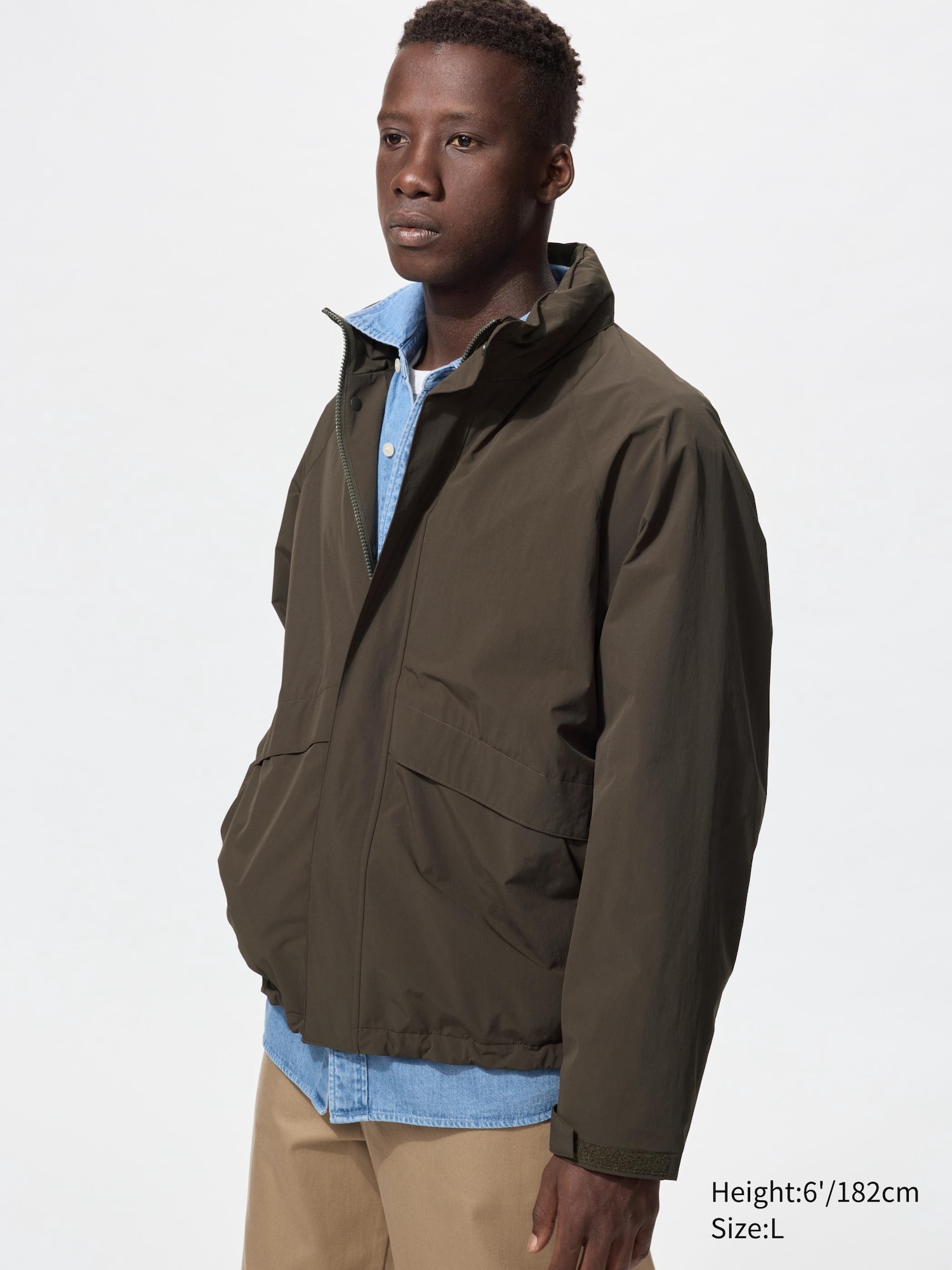 Windproof Stand Collar Blouson | UNIQLO US