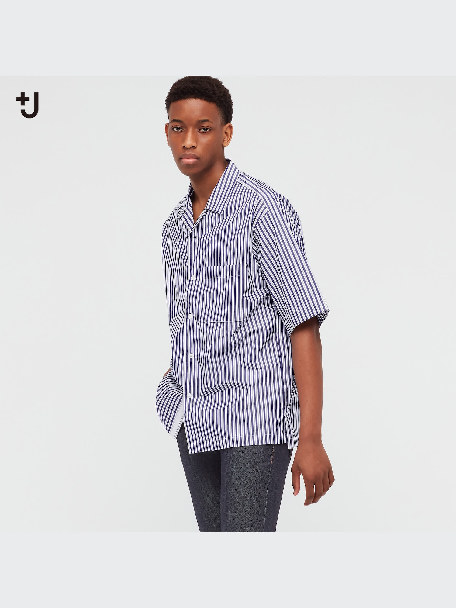 ユニクロ公式 | スーピマコットンオーバーサイズオープンカラーシャツ